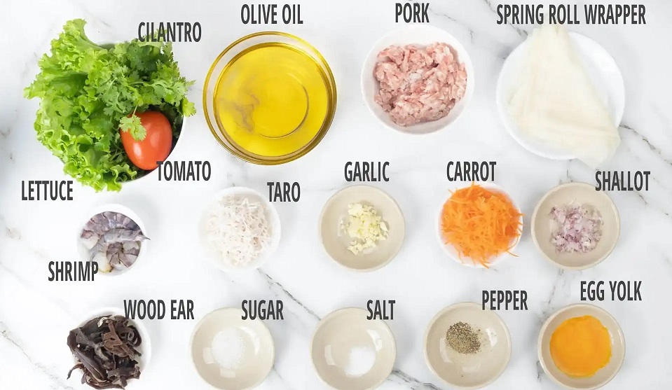 Egg Roll Ingredients