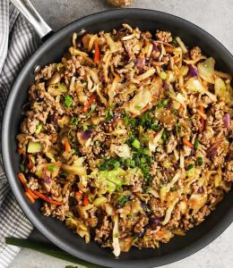 Pioneer Woman Egg Roll in a Bowl Recipe - The Egg Roll Lady